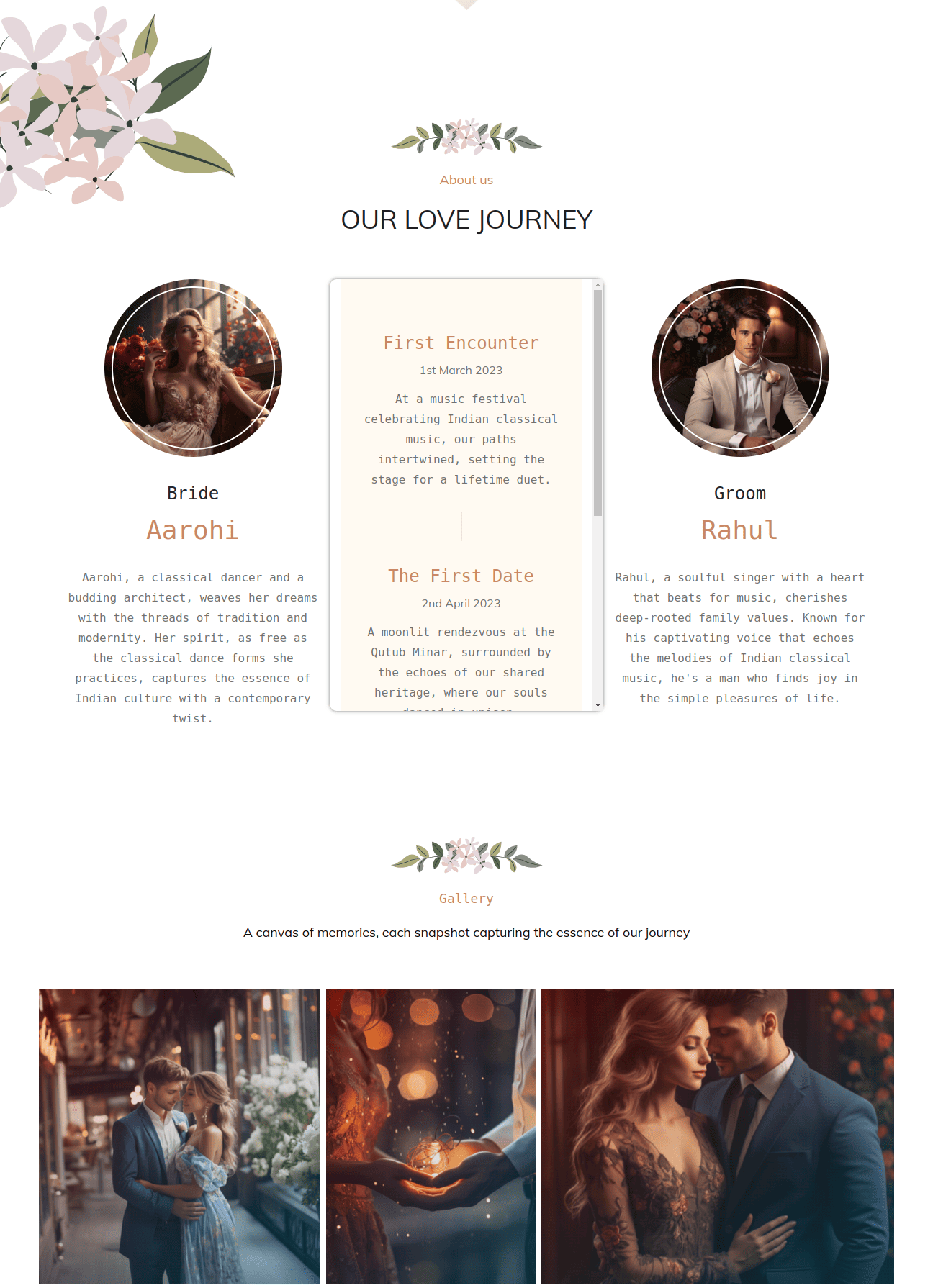 Elegance Invite template preview