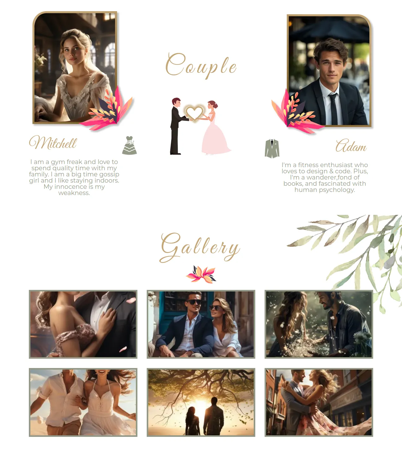 Imperial Invite template preview